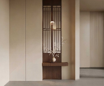 New Chinese Style Hallway-ID:255194907