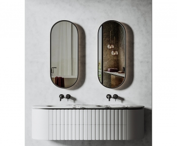 Modern Bathroom Cabinet-ID:729619985