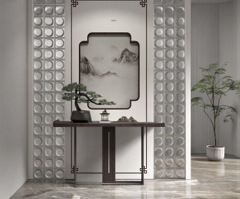 New Chinese Style Hallway-ID:251266005