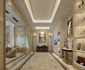 New Classical Style Hallway-ID:595736983