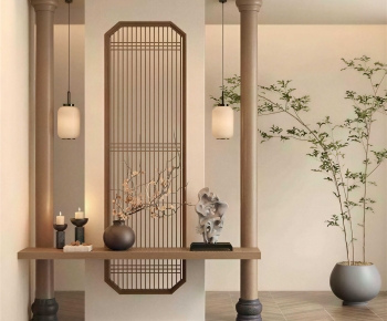 New Chinese Style Hallway-ID:226923946