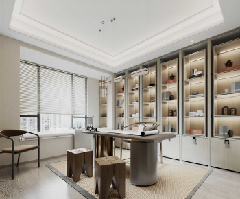 New Chinese Style Study Space-ID:123461014