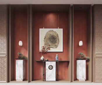 New Chinese Style Hallway-ID:324558027