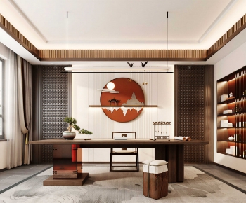 New Chinese Style Study Space-ID:439198977