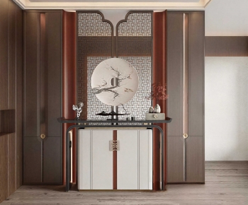 New Chinese Style Hallway-ID:502738958