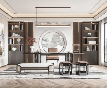 New Chinese Style Study Space-ID:333990104