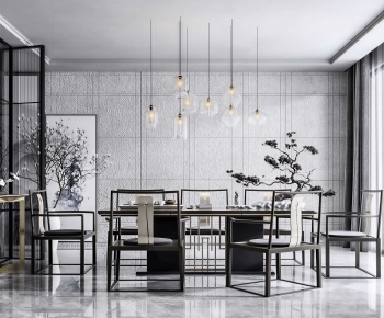 New Chinese Style Tea House-ID:210963967