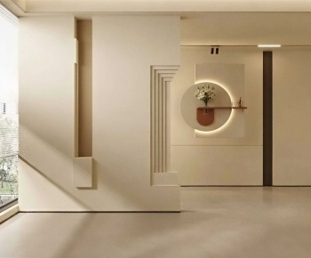 Wabi-sabi Style Hallway-ID:390499119