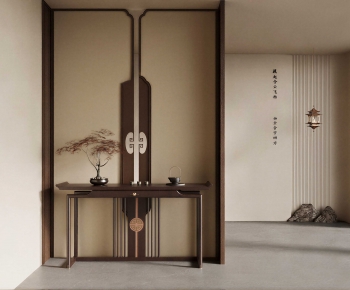 New Chinese Style Hallway-ID:878143073