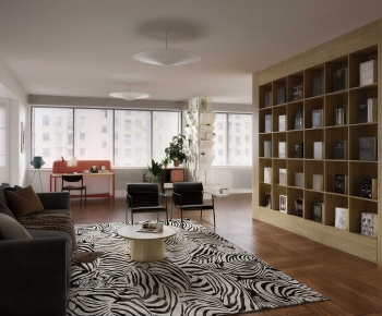 Modern A Living Room-ID:377502927