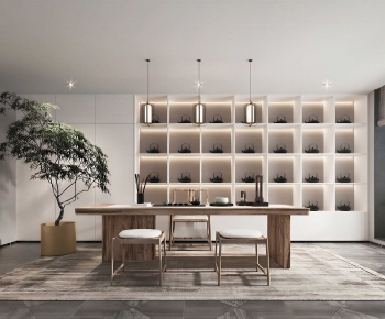 New Chinese Style Tea House-ID:791930914