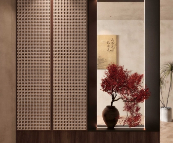 New Chinese Style Hallway-ID:537989115