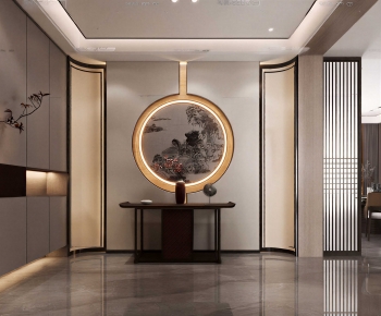 New Chinese Style Hallway-ID:350888016