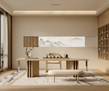 New Chinese Style Tea House-ID:959608089