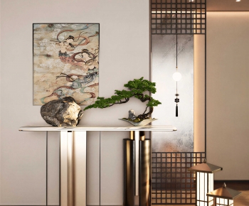 New Chinese Style Hallway-ID:580755008