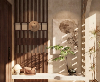 Wabi-sabi Style Hallway-ID:277849914