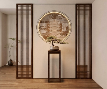 New Chinese Style Hallway-ID:328350072