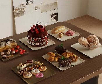 Modern Bread Cake-ID:666840084