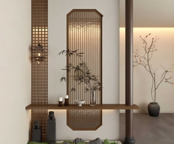 New Chinese Style Hallway-ID:200454009