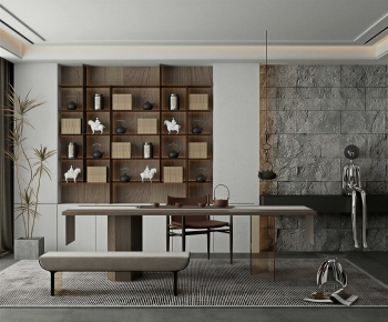 New Chinese Style Tea House-ID:228819847