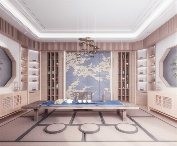 New Chinese Style Tea House-ID:215403087