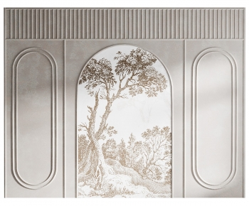 French Style TV Wall-ID:284491063