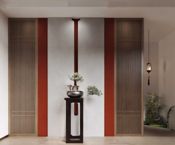 New Chinese Style Hallway-ID:540482047