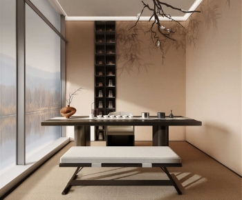 New Chinese Style Tea House-ID:460043919