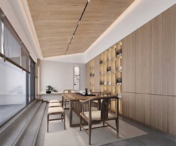 New Chinese Style Tea House-ID:957628972