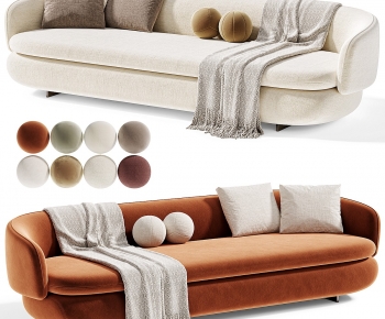 Nordic Style Three-seat Sofa-ID:875289437