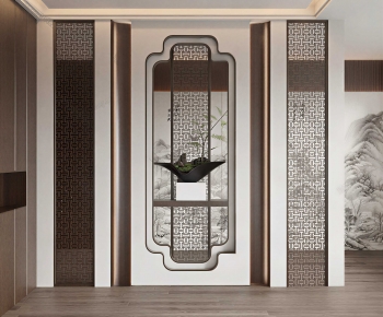 New Chinese Style Hallway-ID:463651909