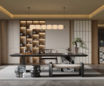 New Chinese Style Tea House-ID:865823036