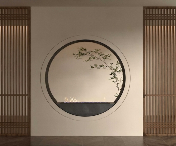 New Chinese Style Hallway-ID:144073962