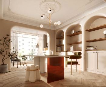 French Style Study Space-ID:995460039