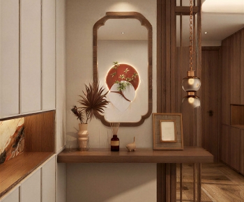 New Chinese Style Hallway-ID:875264885