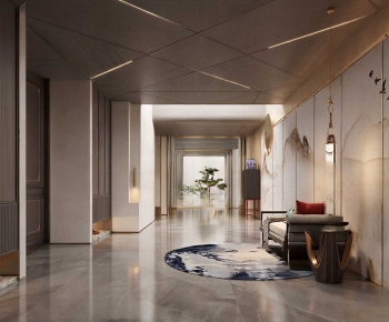 New Chinese Style Hallway-ID:449500088