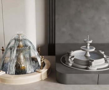 European Style Rockery Waterscape-ID:479494095