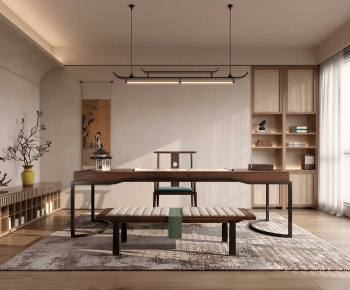 New Chinese Style Study Space-ID:748687983