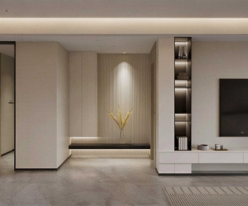 Modern A Living Room-ID:491163977