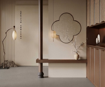 New Chinese Style Hallway-ID:431386956