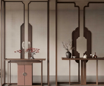 New Chinese Style Hallway-ID:254031907