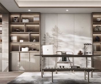 New Chinese Style Tea House-ID:445065985