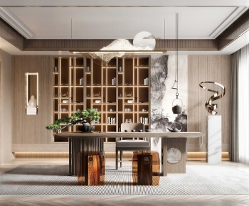 New Chinese Style Tea House-ID:792279966