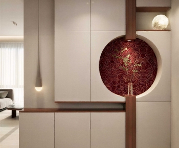 New Chinese Style Hallway-ID:723400171