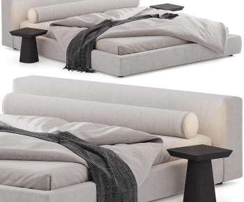 Modern Double Bed-ID:176453113