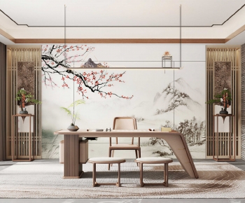 New Chinese Style Study Space-ID:934829003