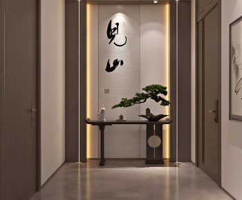 New Chinese Style Hallway-ID:287920006