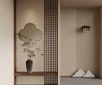 New Chinese Style Hallway-ID:266408926