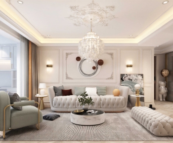 Modern A Living Room-ID:934919126