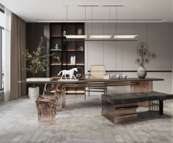 New Chinese Style Tea House-ID:601660978